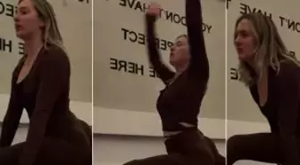 Pilates yaptığı anları kaydeden kadının başına en olmadık şey geldi