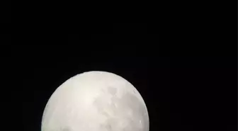 Trabzon'da öğrenciler dolunayı gözlemledi