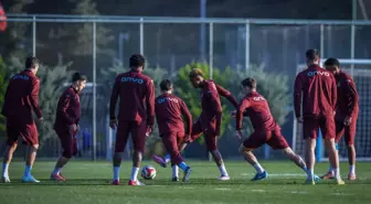 Trabzonspor'da Göztepe maçı hazırlıkları sürüyor