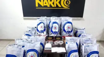 Turgutlu'da 83 bin sentetik ecza ele geçirildi