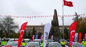 Uşak'ta polis ve jandarmaya 47 yeni araç