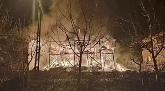 Adana'da evde çıkan ve okul lojmanına sıçrayan yangın söndürüldü