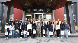 Ağrı'da öğrencilere üniversite gezisi ve emniyet söyleşisi düzenlendi