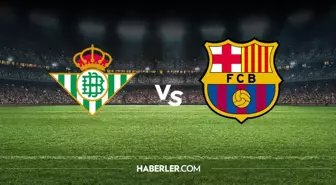 Barcelona maçı hangi kanalda? Real Betis Barcelona maçını hangi kanal veriyor, nerede izlenir?