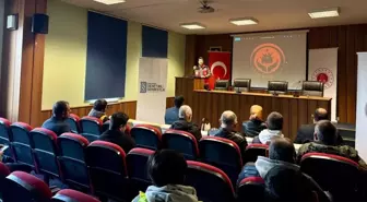 Boyabat'ta yükümlülerine 'Aile İçi İletişim ve Şiddetin Önlenmesi Semineri' verildi