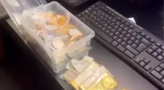Büyükçekmece Adliyesi'nin adli emanet kasasından çalınan altınların fotoğrafı ortaya çıktı