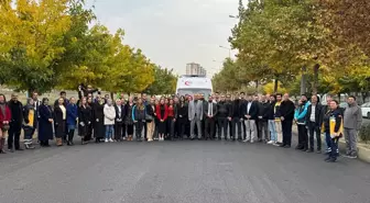 Diyarbakır'da ambulansların trafikte karşılaştığı sorunlara yönelik saha incelemesi yapıldı