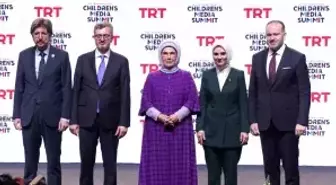 Emine Erdoğan, TRT Uluslararası Çocuk Medyası Zirvesi'ne katıldı