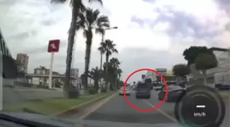 Hafif ticari araçla makas atan sürücü gözaltına alındı