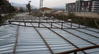 Hatay'da fırtına etkili oluyor