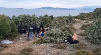 İzmir'de 58 düzensiz göçmen kurtarıldı, 62 düzensiz göçmen yakalandı