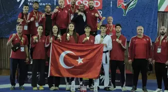 Milli tekvandocular, 21 Yaş Altı Dünya Şampiyonası'nı 4'ü altın 6 madalyayla tamamladı