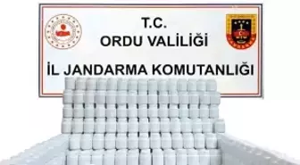 Ordu'da 17 bin 640 adet uyuşturucu hap ele geçirildi