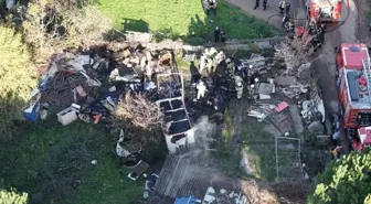 Tuzla'da gecekonduda çıkan yangın söndürüldü