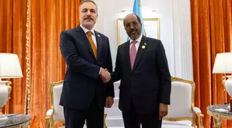 Bakan Fidan, Somali Cumhurbaşkanı Mahmud tarafından kabul edildi
