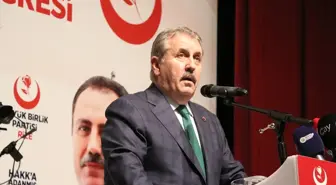 BBP Genel Başkanı Destici, partisinin Rize İl Kongresinde konuştu Açıklaması