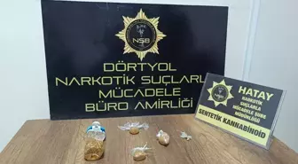 Dörtyol ilçesinde uyuşturucu operasyonunda yakalanan zanlı tutuklandı