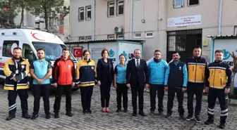 İl Sağlık Müdürü Şenkul UMKE ekibiyle bir araya geldi