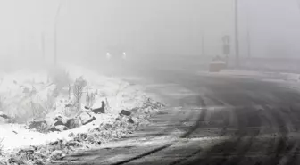 Kars'ta sis ulaşımı olumsuz etkiliyor