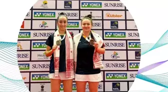 Milli badmintoncular Erçetin ve İnci'den Guwahati Masters'ta bronz madalya