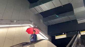 Sağanak yağış İBB'ye bağlı metroda su baskınına neden oldu