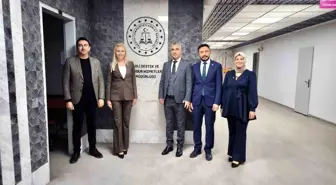 Adliyeye çocuk bekleme ve oyun odası kütüphanesi kuruldu