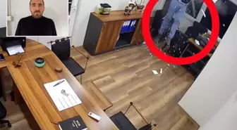 Alçıpanın üzerine basınca zemin çöktü, alt kata düştü