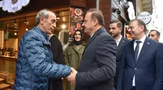 Anahtar Parti Genel Başkanı Ağıralioğlu Trabzon'da esnafı ziyaret etti