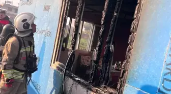 Antakya'da müstakil ev yandı