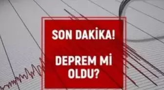 Antalya'da deprem mi oldu? SON DAKİKA! 8 Aralık Antalya'da az önce nerede deprem oldu?