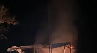 Bilecik'te benzinle mangal yakma girişimi bağ evini küle çevirdi