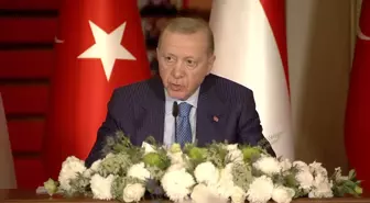 Cumhurbaşkanı Erdoğan : Macaristan'la ticaret hacmi hedefimiz 10 milyar dolar
