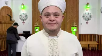 Down sendromlu Fırat'ın camideki vaazı ilgi gördü