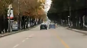 Elazığ'da trafikte makas atan sürücü kameraya yansıdı