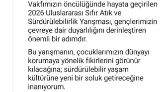 Emine Erdoğan'dan '2026 Uluslararası Sıfır Atık ve Sürdürülebilirlik Yarışması'na ilişkin paylaşım
