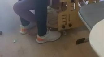 Bursa'da Otizmli Öğrenciler Sıralara Bağlanarak Ders İşleniyor