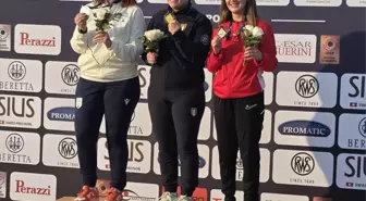 Rümeysa Pelin Kaya, Atıcılık Dünya Kupası'nın final ayağında bronz madalya kazandı