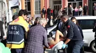 Saldırı anı an be an güvenlik kamerasına yansıdı