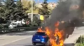 Süper Lig ekibinin yıldızı ölümden döndü! Aracı alev yandı