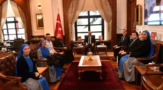 Santa Maria Katolik Kilisesi Episkoposu Antuan Ilgıt'tan Vali Yıldırım'a ziyaret