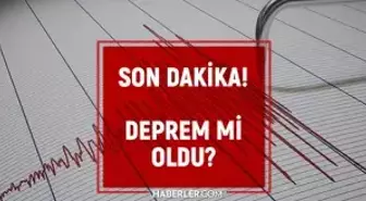 SON DEPREMLER! 8 Aralık deprem mi oldu, deprem ne zaman, kaç büyüklüğünde oldu?