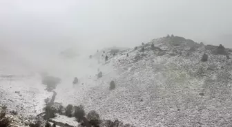 Tunceli'nin yüksek kesimleri beyaza büründü