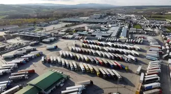 Yunanistan'daki grev nedeniyle, Kapıkule ve Hamzabeyli sınır kapılarında TIR yoğunluğu