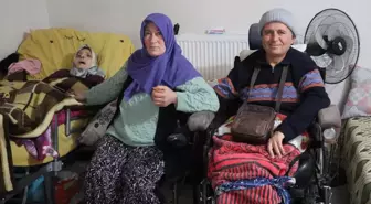 21 yıldır serebral palsili ablası ile ağabeyine bakıyor
