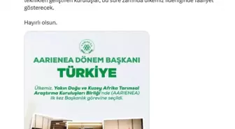Bakan Yumaklı: Türkiye, AARIENEA'nde ilk kez Başkanlık görevine seçildi