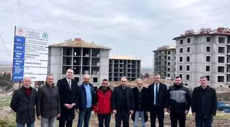 Başkan Albayrak, TOKİ çalışmalarını yerinde inceledi