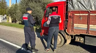 Bozdoğan'da ilçe tarım ve jandarmadan yol denetimi