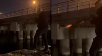 Denize ateş edip 'Ses terapisi' notuyla paylaşan şahıs için ekipler harekete geçti