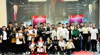 Elazığ dartta Türkiye 3'üncüsü oldu