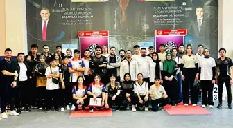 Elazığ dartta Türkiye 3'üncüsü oldu